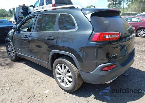 2015 Jeep Cherokee Limited from USA, damaged, VIN 1C4PJMDS2FW710828